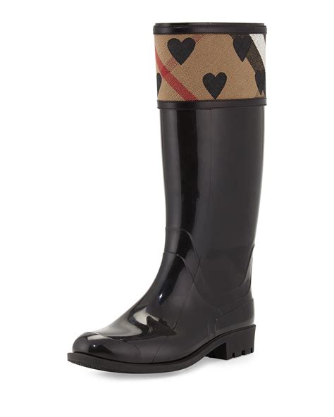 burberry rain boots with hearts|Burberry rain boots outlet.